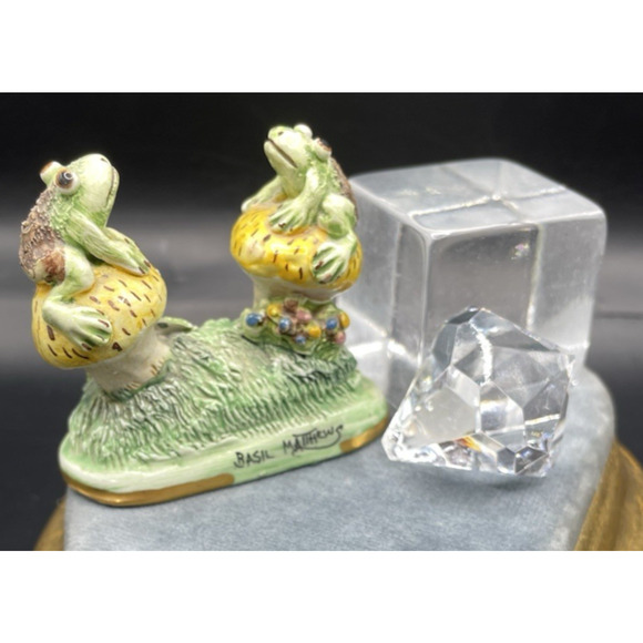 VTG Basil Matthews Frog/Toad Figurine Original Sculpture Made England - Picture 1 of 10